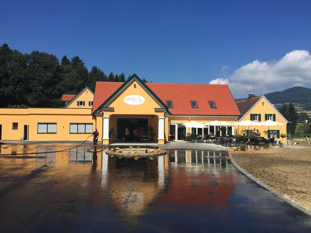 Hotel Restaurant Grune Au Poellau Exterior foto